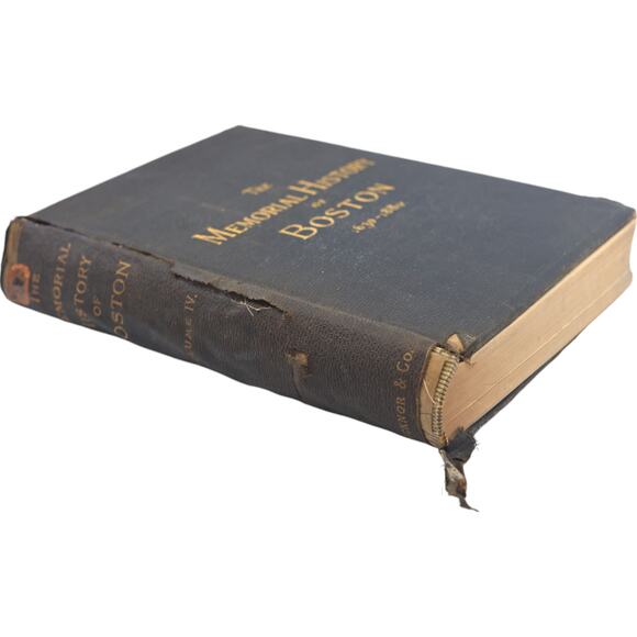The Memorial History of Boston Vol. IV 1630-1880 Hardcover Book - Picture 6 of 16